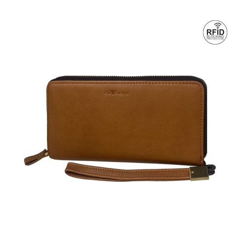 Extreme Leather Men Energy Zip Around Long Wallet | Extreme Leather Co