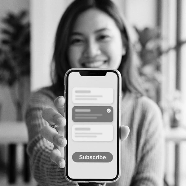 Choosing a plan in a subscription app