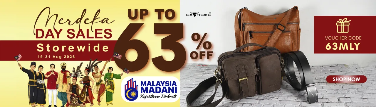 Merdeka Day Sale - Up to 63% Off Storewide