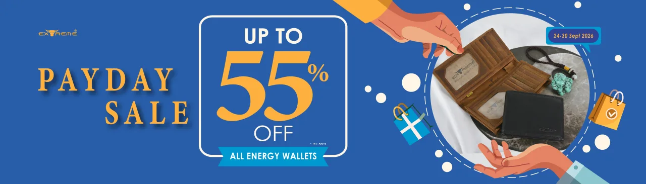 Pay Day Sale - Up to 55% Off All Energy Wallets