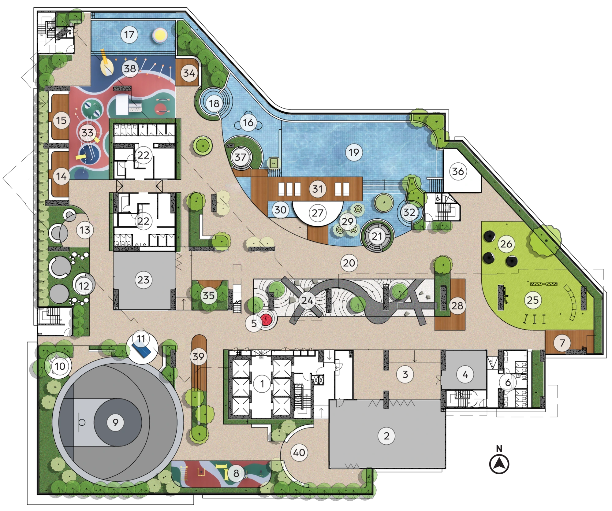Lunar Seputeh Facilities Plan &ndash; Level 12