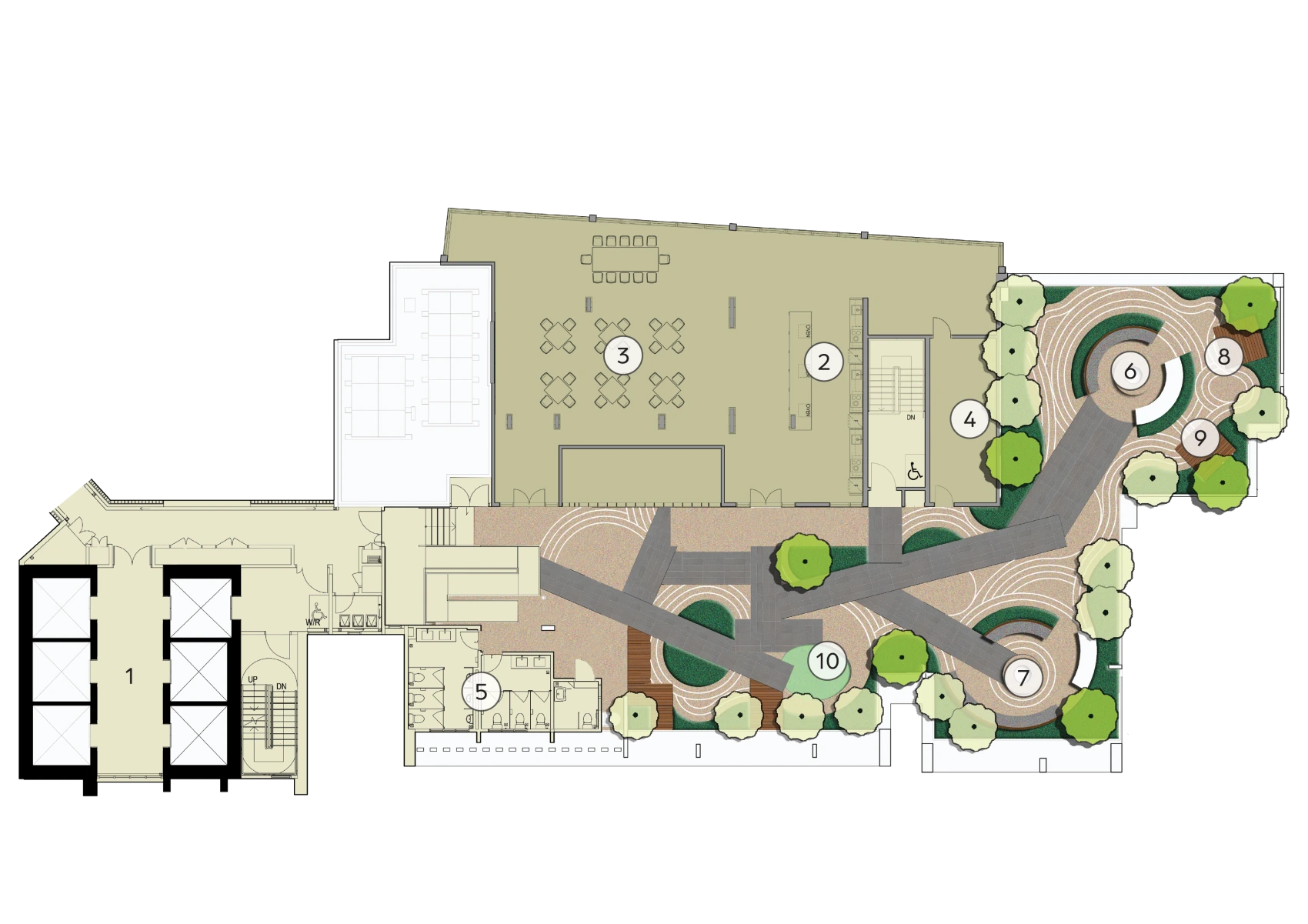 Lunar Seputeh Facilities Plan &ndash; Level 45