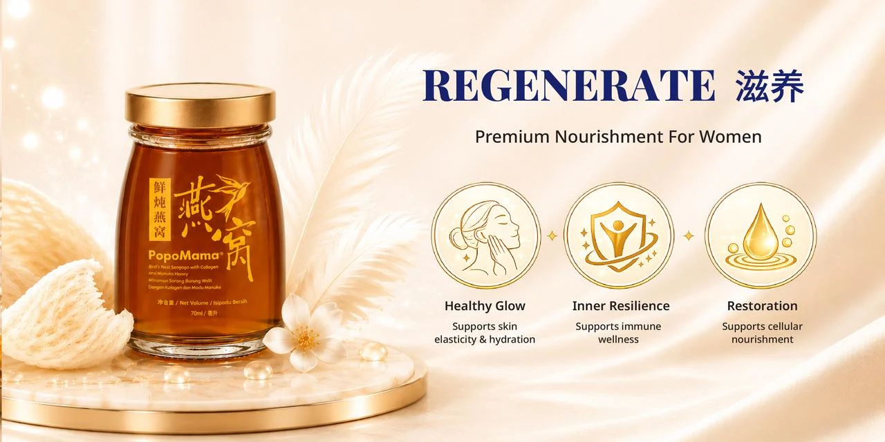 REGENERATE - premium nourishment for women: Healthy Glow, Inner Resilience, Restoration