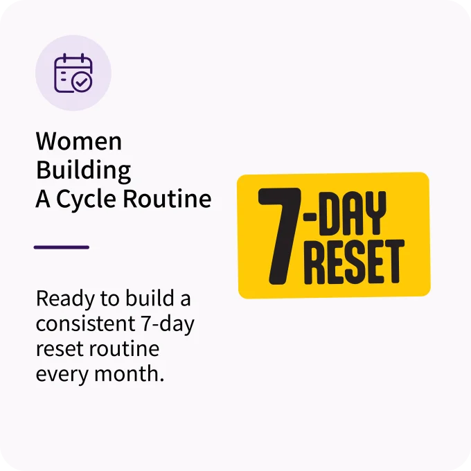 Women Building A Cycle Routine
