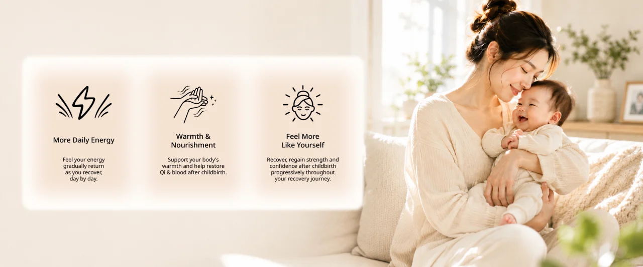 Small Daily Habits. Meaningful Recovery. More daily energy, warmth and nourishment, feel more like yourself.