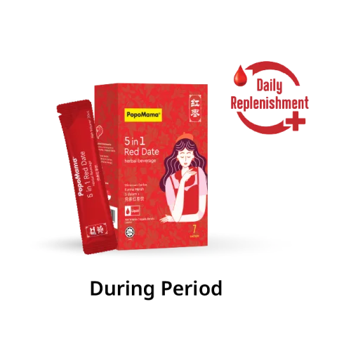 During Period — Daily 5 in 1 Red Date