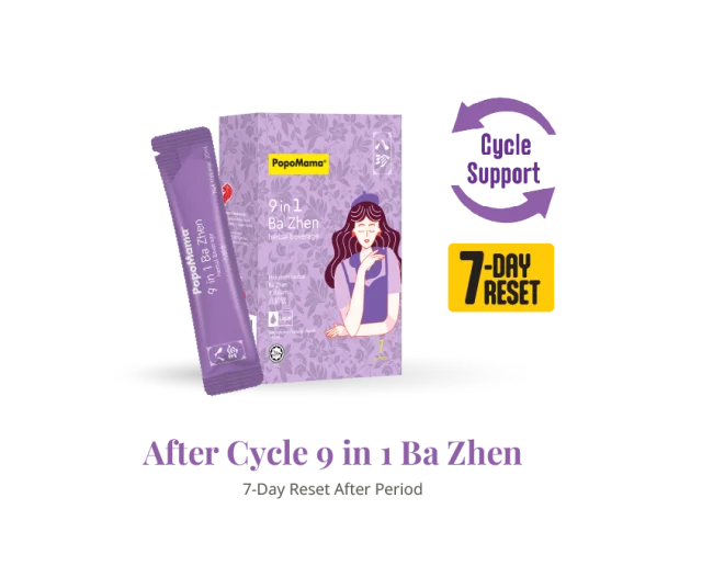 After Cycle 9 in 1 Ba Zhen — 7-Day Reset after period